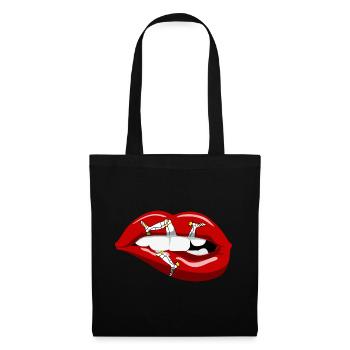 Isle of Man Flagge Triskele Flag of Isle of Man - Tote Bag - black - Front