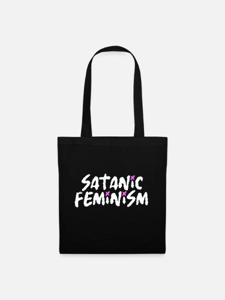 Satanic Feminism - Stoffbeutel - Schwarz