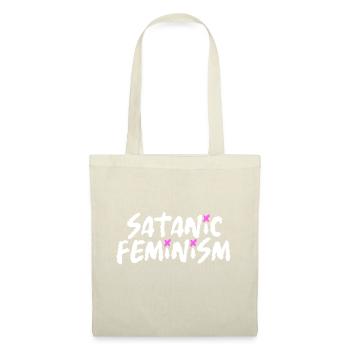 Féminisme satanique - Sac en tissu - nature - Devant