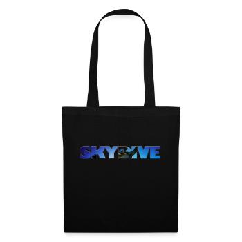 SKYDIVE - Stoffbeutel - Schwarz - Vorne