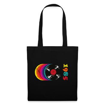 Millésime 1985 - Sac en tissu - noir - Devant