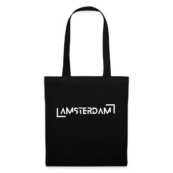 Amsterdam - Sac en tissu - noir - Devant