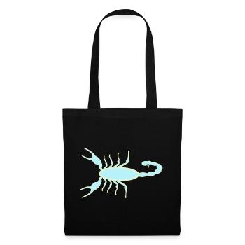 Imperial Scorpion Ultraviolet Glow - Tote Bag - black - Front