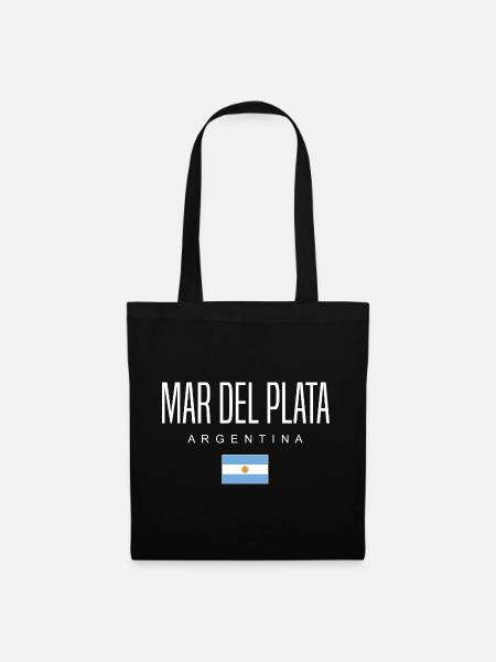 Mardelplata Argentinien Argentinier - Stoffbeutel - Schwarz