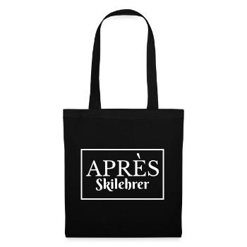 Après Ski Moniteur Humour Party - Sac en tissu - noir - Devant