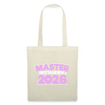 Master 2026 Graduation Graduation - Tote Bag - nature - Front