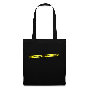 Crime scene do not cross - Tote Bag - black - Front