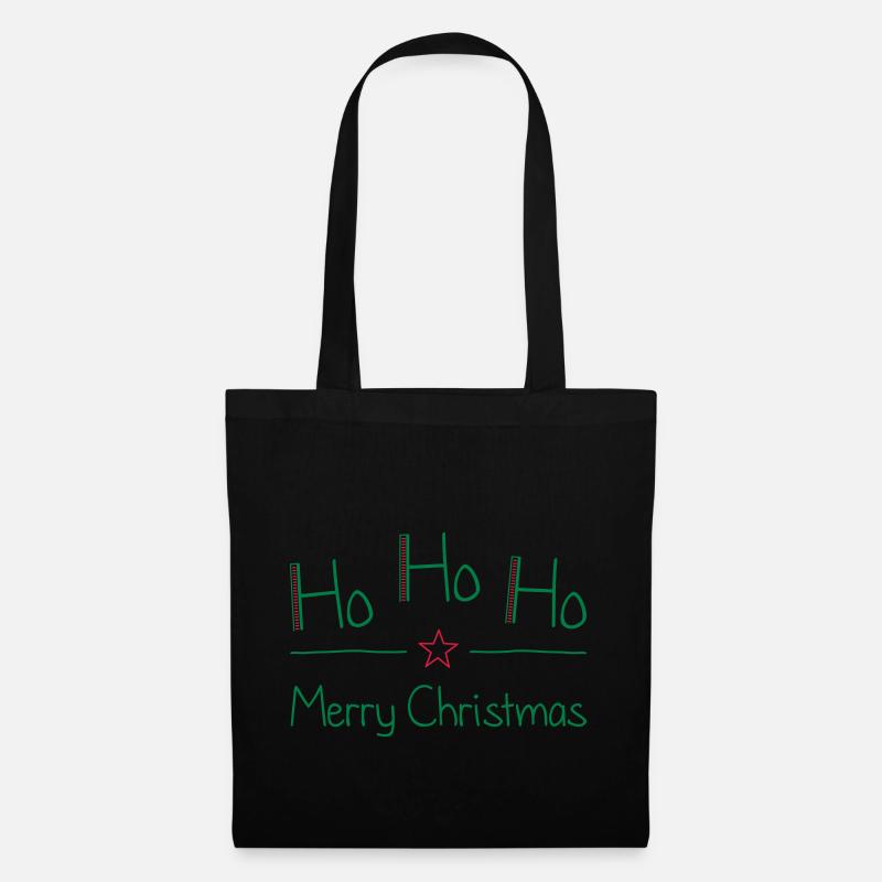 ho ho ho - Tote Bag - black