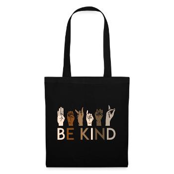 Be Kind American Sign Language ASL Teacher - Tote Bag - black - Front