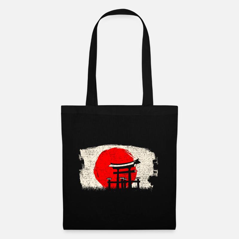 Japanese architecture - Tote Bag - black
