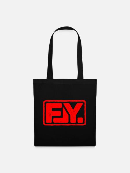 FLY - Stoffbeutel - Schwarz