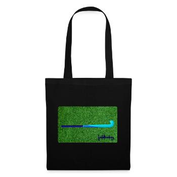 Field Hockey Artificial Turf Hockey Hockey Sticks - Tote Bag - black - Front