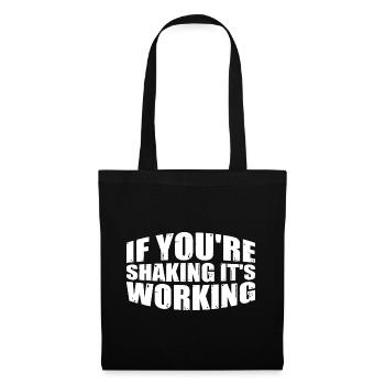 Si vous tremblez, ça marche 4 - Sac en tissu - noir - Devant