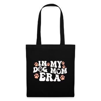 À l’ère de ma maman de chien pour les mamans de chien - Sac en tissu - noir - Devant