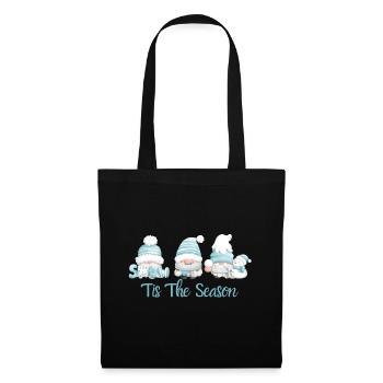 C’est la saison. Joyeux Noël - Sac en tissu - noir - Devant