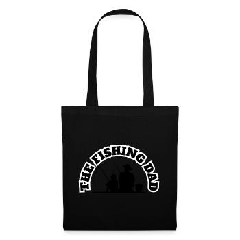 The Fishing Dad With Son Black - Tote Bag - black - Front