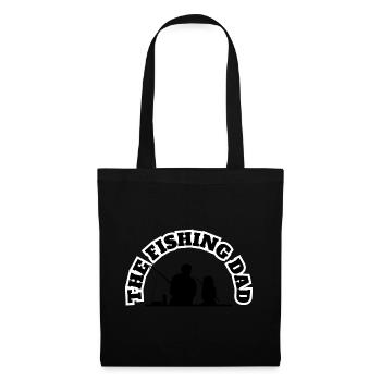The Fishing Dad With Daughter Fishing Black - Tote Bag - black - Front