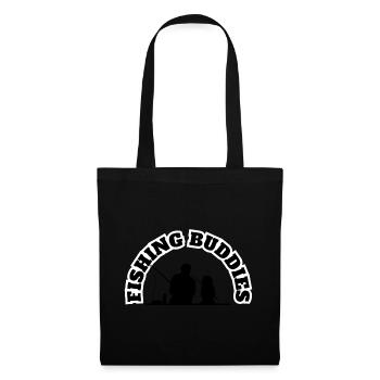 Fishing Buddies Father With Daughter Fishing Black - Tote Bag - black - Front