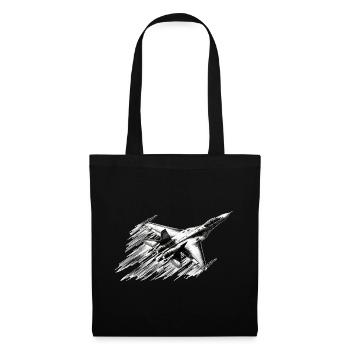 Combattant - Sac en tissu - noir - Devant