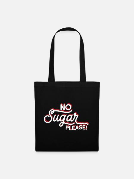 Anti-Sügar Flashing Passion Message - Tote Bag - black