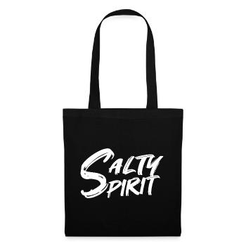 Salty Spirit Funny Sarcastic Quote Sarcasm Humor - Tote Bag - black - Front