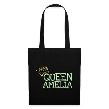 Amelia - Stoffbeutel - Schwarz - Vorne