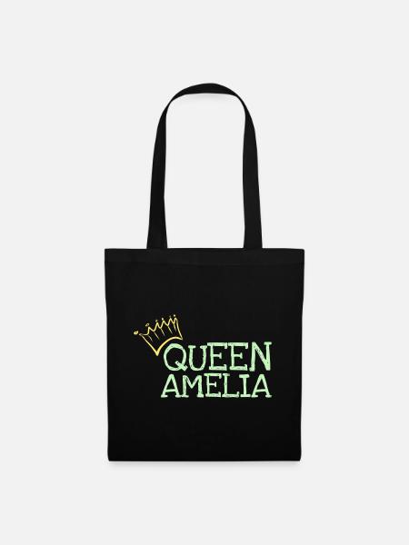Amelia - Stoffbeutel - Schwarz