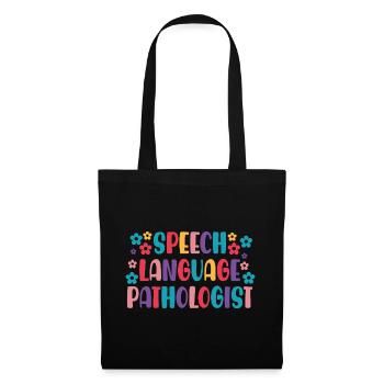Speech Language Pathologist SLP - Tote Bag - black - Front