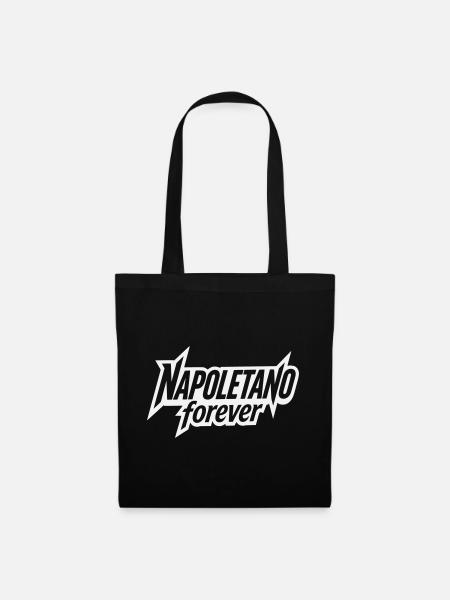 Napoletano Forever - Napoli Logodesign - Stoffbeutel - Schwarz