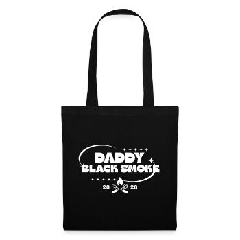 Daddy Black Smoke - Stoffbeutel - Schwarz - Vorne