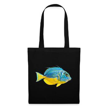 Vivid Parrotfish Burst - Stoffbeutel - Schwarz - Vorne