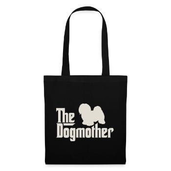 Le Dogmother - havanais Maltais Shih Tzu - Sac en tissu - noir - Devant