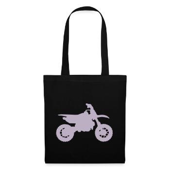 tr_moto - Sac en tissu - noir - Devant