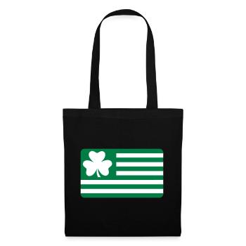 Irland - Stoffbeutel - Schwarz - Vorne