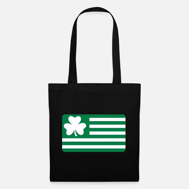 Irland - Stoffbeutel - Schwarz