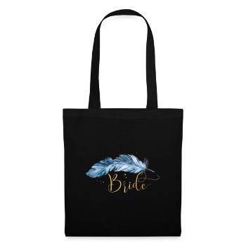 Spring Boho Team Bride 1 - Tote Bag - black - Front