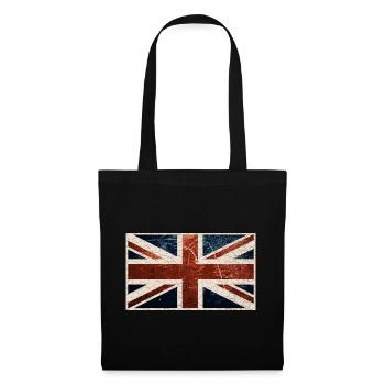 English Flag - Tote Bag - black - Front
