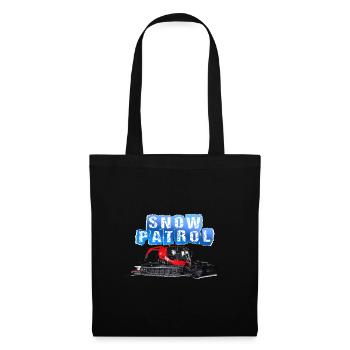 Snow Groomer - Tote Bag - black - Front