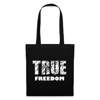 Freedom and Peace - Tote Bag - black - Front