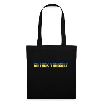 GO FUCK YOURSELF - Stoffbeutel - Schwarz - Vorne
