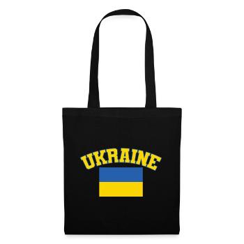 Ukraine Flag, Ukraine - Tote Bag - black - Front