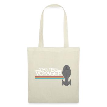 Star Trek Voyager Regenbogen Logo - Sac en tissu - nature - Devant