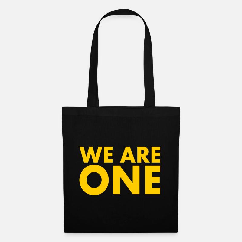 We are one - Stoffbeutel - Schwarz