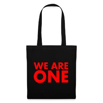 We are one - Stoffbeutel - Schwarz - Vorne