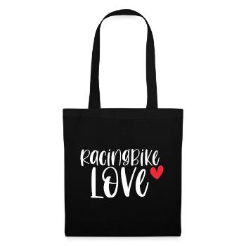 Bike Sport Cycling Cadeau Racingbike Love! - Sac en tissu - noir - Devant