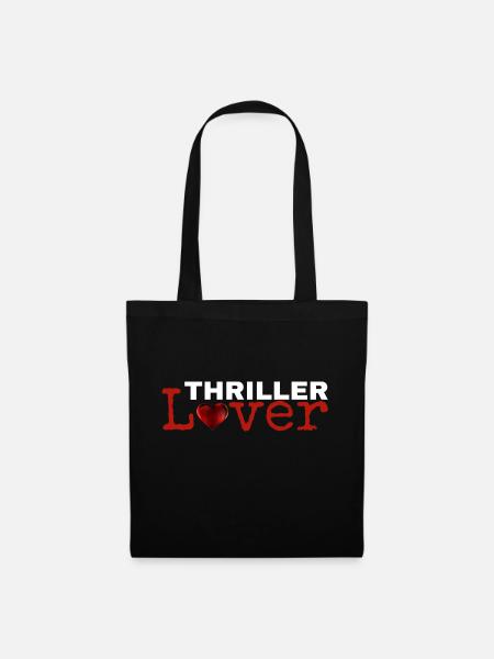 Thriller Lover - Stoffbeutel - Schwarz