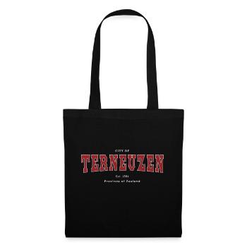 Terneuzen - Sac en tissu - noir - Devant