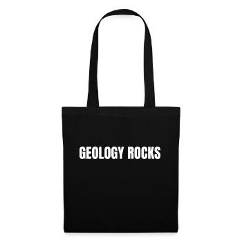 Geology rocks - Tote Bag - black - Front