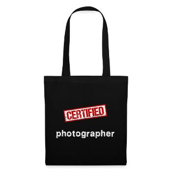 Photograph - Stoffbeutel - Schwarz - Vorne