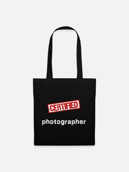 Photograph - Stoffbeutel - Schwarz